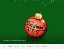 Tablet Screenshot of christmasclassic.org